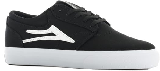 Lakai Griffin Skate Shoes - black canvas - view large