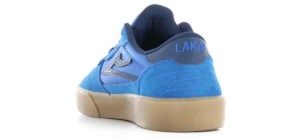 Lakai Limited Footwear Cambridge Blue Suede Men’s Skateboard Sneakers US Size 9 Lakai Cambridge Skate Shoe - Blue/Gum Suede – Anchors Skateshop main image 4