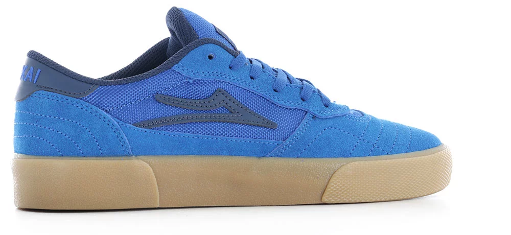 Lakai Cambridge Skate Shoes - blue/gum suede | Tactics