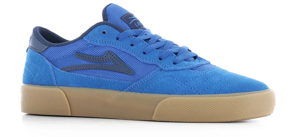 Lakai Limited Footwear Cambridge Blue Suede Men’s Skateboard Sneakers US Size 9 Lakai Cambridge Skate Shoe - Blue/Gum Suede – Anchors Skateshop main image 3
