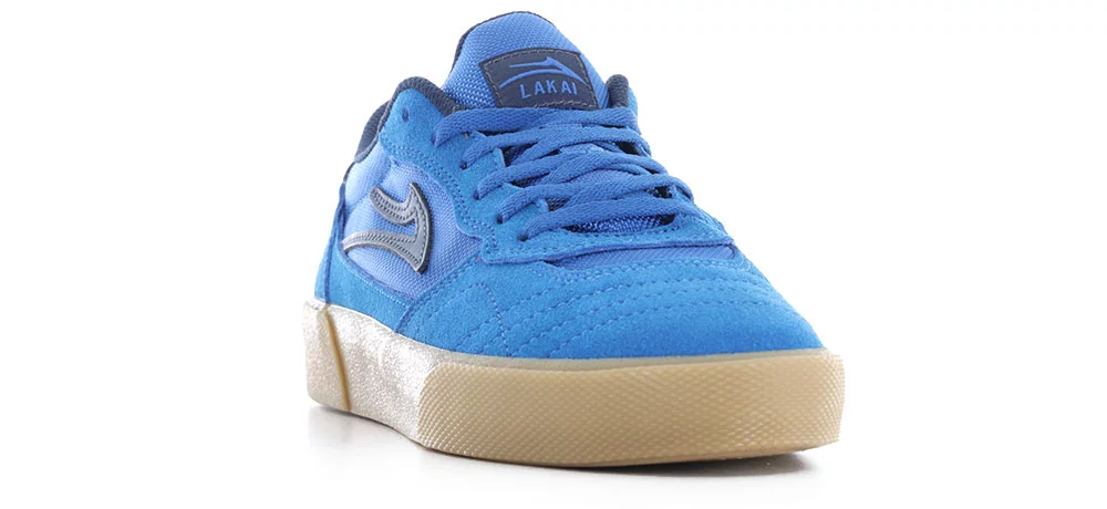 Lakai Cambridge Skate Shoes - blue/gum suede | Tactics