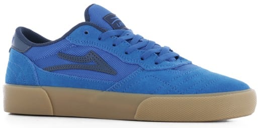 Lakai Cambridge Skate Shoes - blue/gum suede - view large