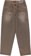 Dime Classic Baggy Denim Jeans - sandblasted brown - reverse