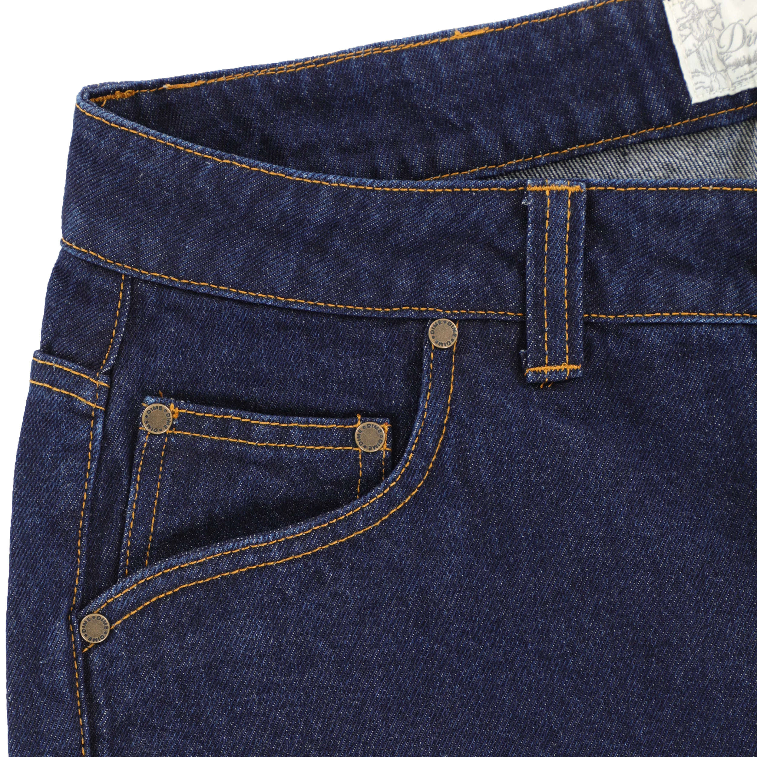 Dime Classic Relaxed Denim Jeans - indigo | Tactics