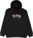 Dime RAR Zip Hoodie - black