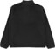 Jones Lodge Half Zip Recycled Fleece Pullover Crew Sweatshirt - stealth black - reverse