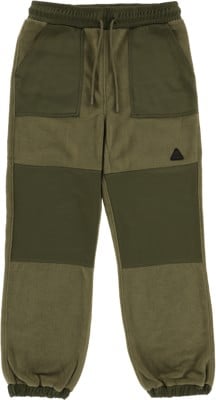 Jones Lodge Recycled Fleece Pants Sweatpants - moss green - view large