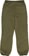Jones Lodge Recycled Fleece Pants Sweatpants - moss green - reverse