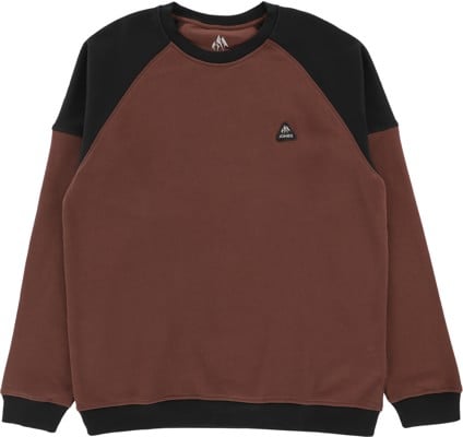 Jones Sierra Organic Crew Sweatshirt - coffee brown - view large