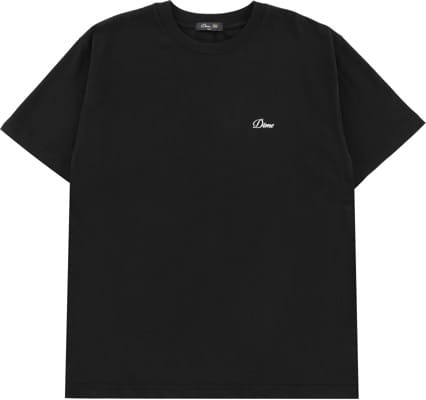 Dime Cursive Small Logo T-Shirt - black - view large