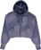 Dime Women's Cropped Zip Hoodie - lavender washed