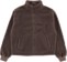Dime Polar Fleece Sherpa Zip Jacket - mocha