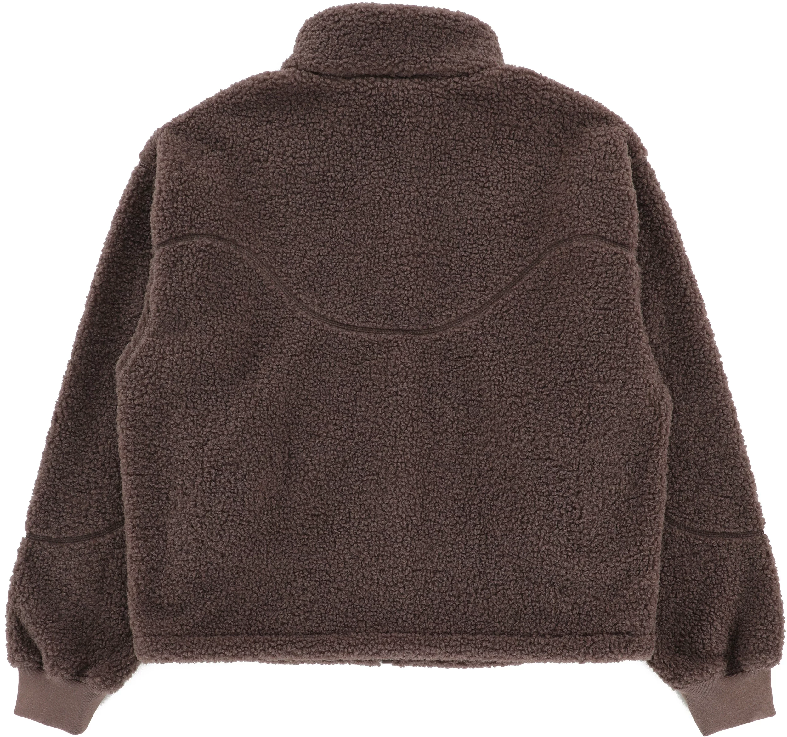 Dime Polar Fleece Sherpa Zip Jacket - mocha | Tactics
