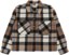Brixton Women's Bowery Soft Brushed Flannel - washed black/sand