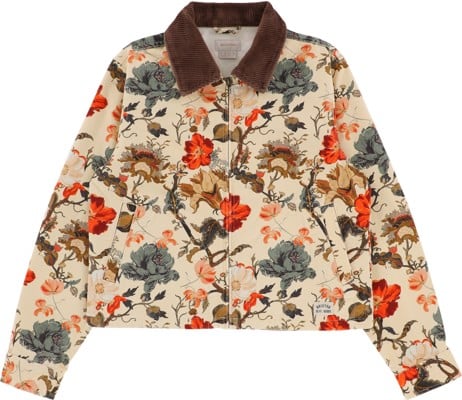 Brixton Women's Mechanic Garage Zip Jacket - botanical floral - view large