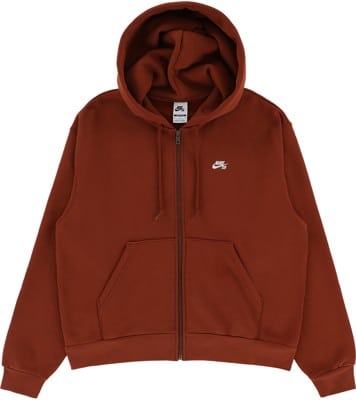 Nike SB Essential Logo Zip Hoodie - cinnamon - view large