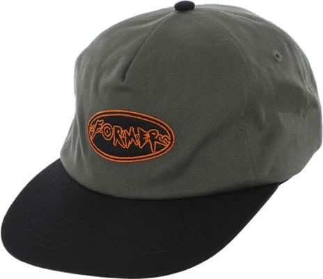 Former Flatline Snapback Hat - washed green - view large