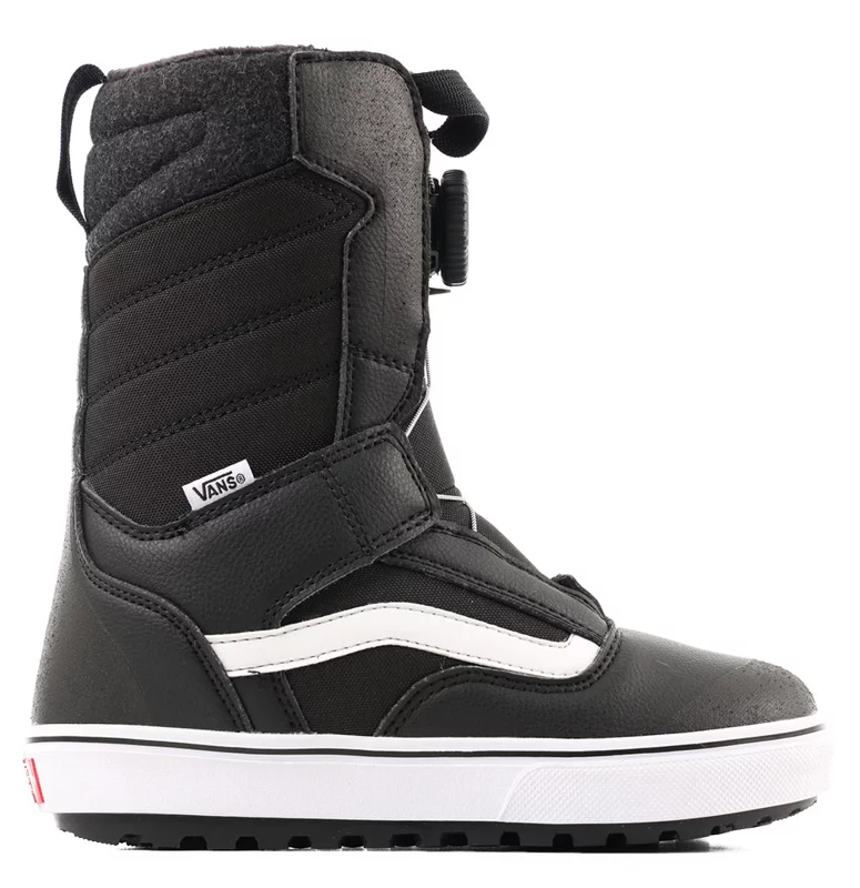 Vans Kids Juvie Linerless Snowboard Boots 2026 - black/white | Tactics