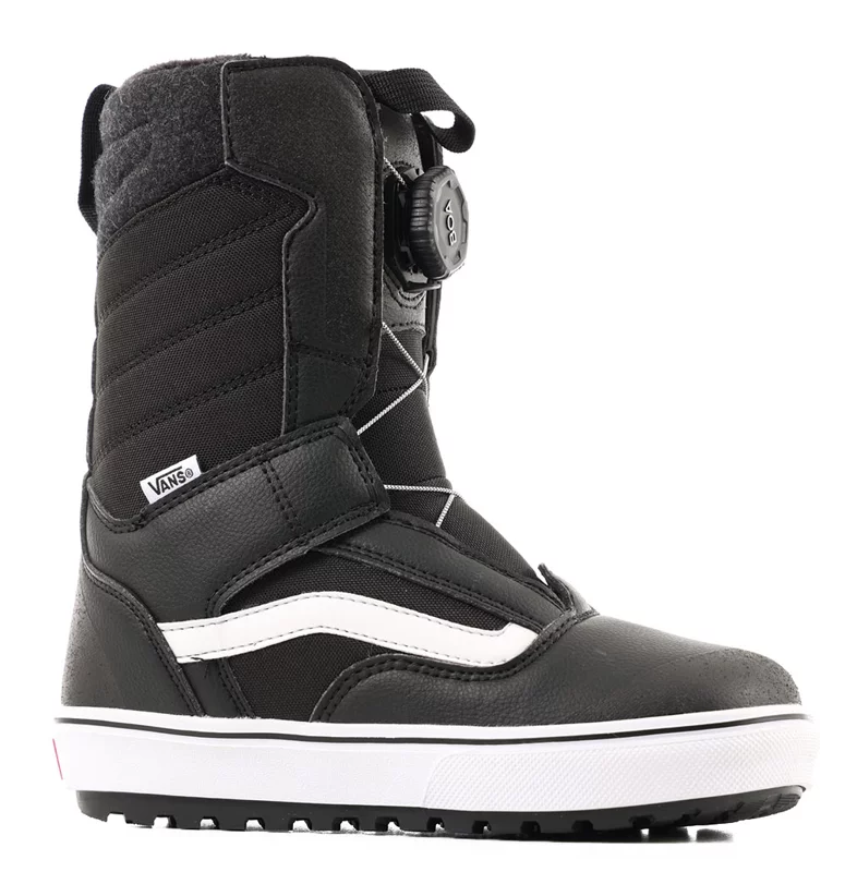 Vans Kids Juvie Linerless Snowboard Boots 2026 - black/white | Tactics