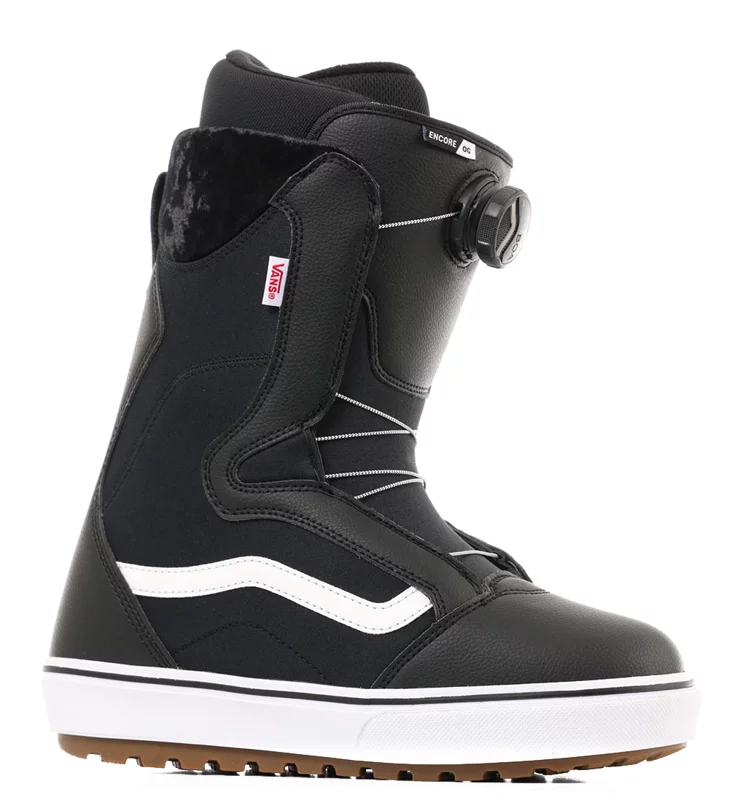VansのEncore OGスノーボードブーツ 22.5 Vans Women's Encore OG Snowboard Boots 2026 - black/white | Tactics