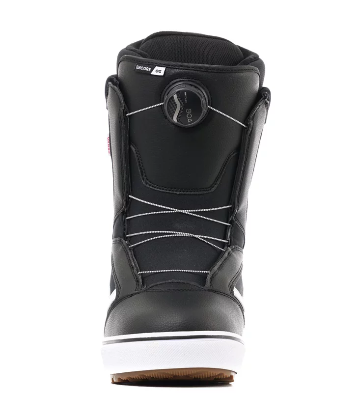 Vans Women's Encore OG Snowboard Boots 2026 - black/white | Tactics