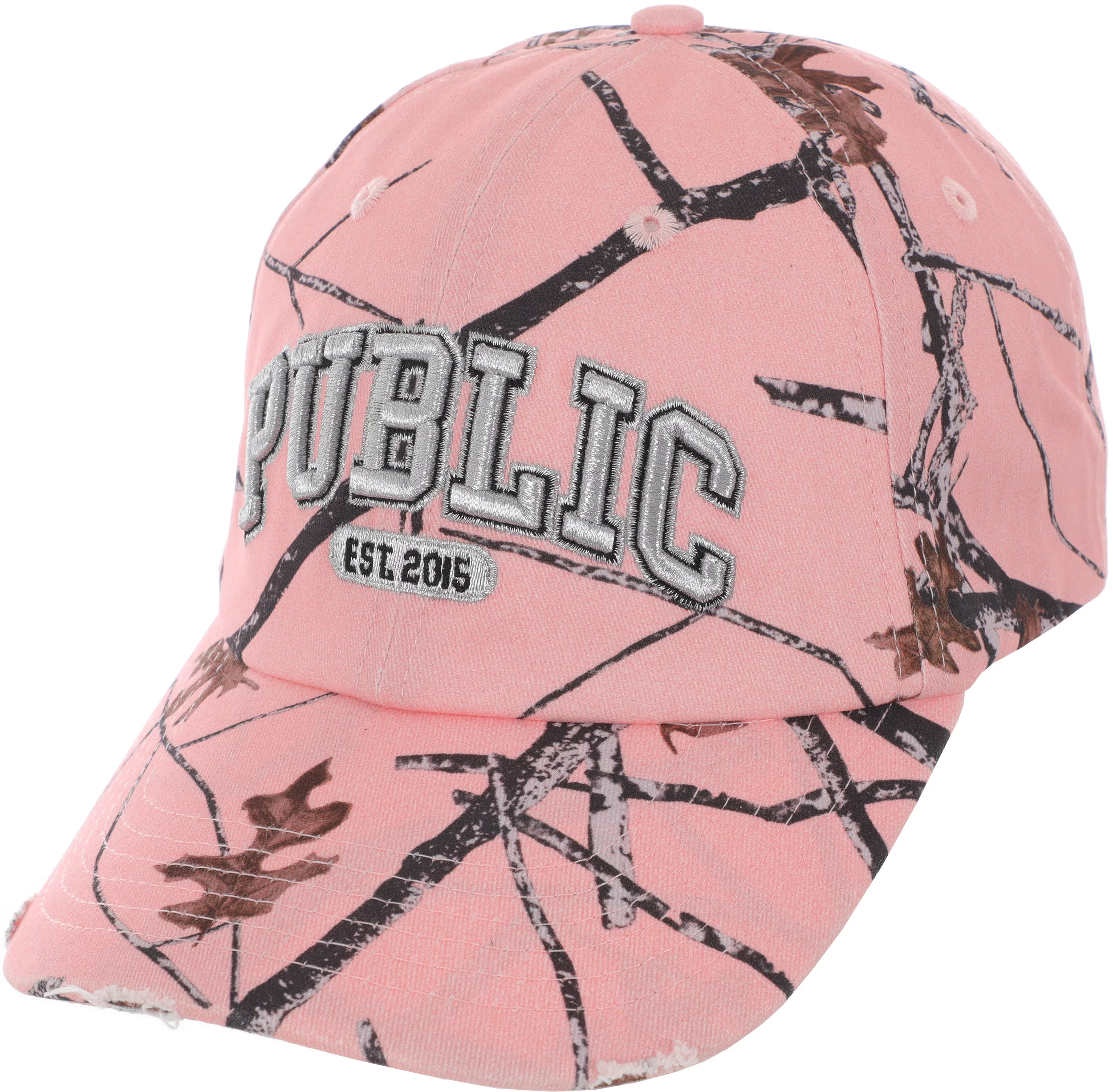 Public Collegiate Strapback Hat - pink camo | Tactics Public Collegiate Strapback Hat - pink camo | Tactics