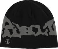 Public Splat Skully Beanie - black