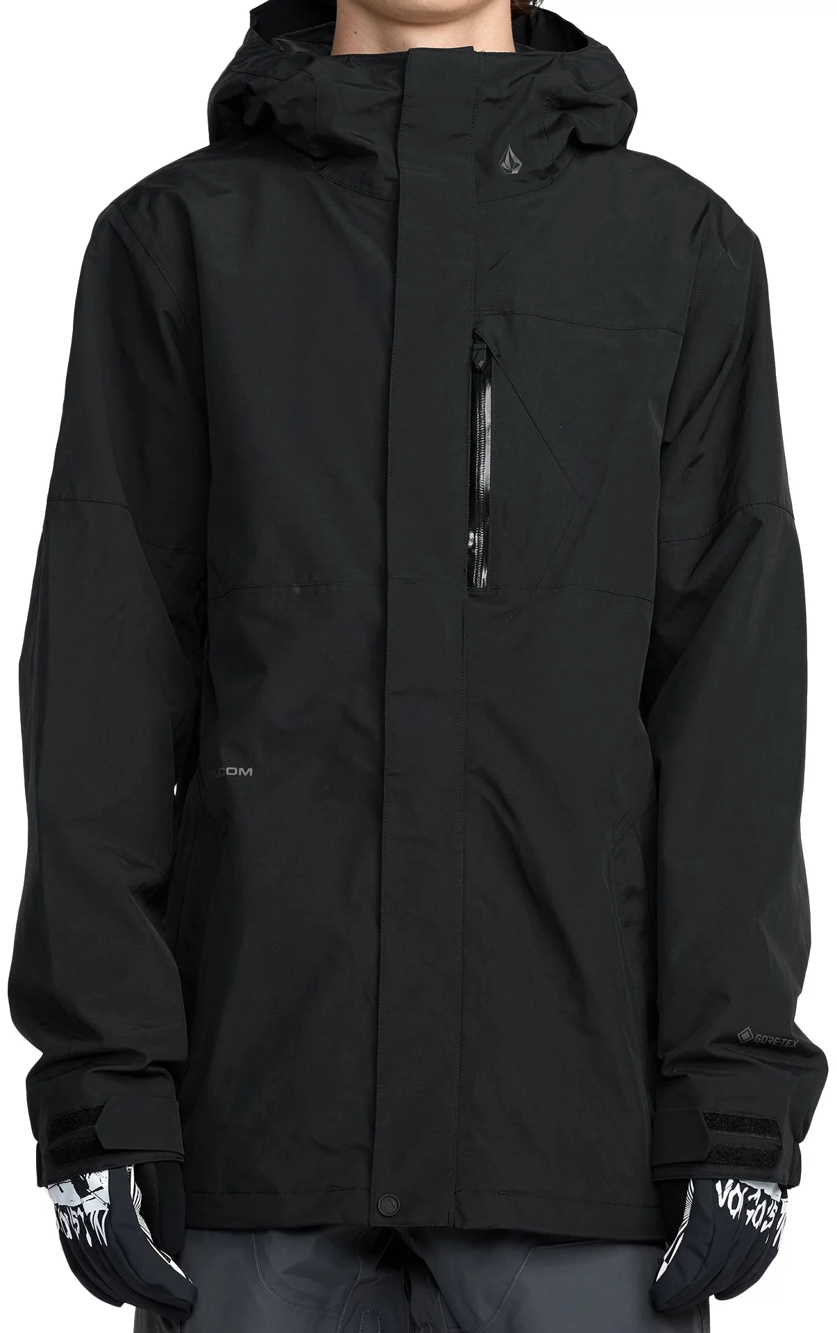 スノーボード VOLCOM L GORE-TEX jacket BLACK XL Volcom L GORE-TEX Jacket - black | Tactics