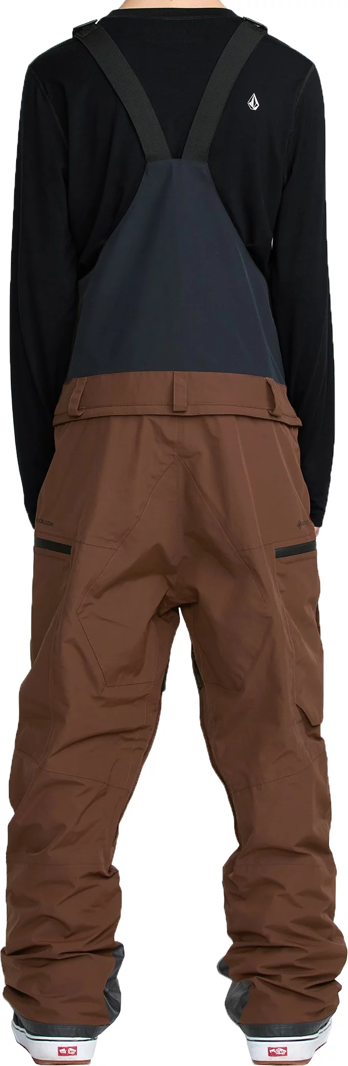 Volcom Rain GORE-TEX Bib Overall Pants - brown | Tactics