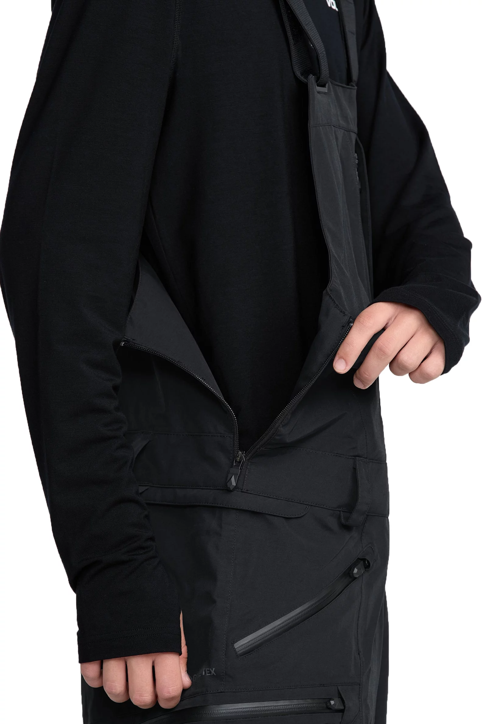 Volcom Rain GORE-TEX Bib Overall Pants - black | Tactics