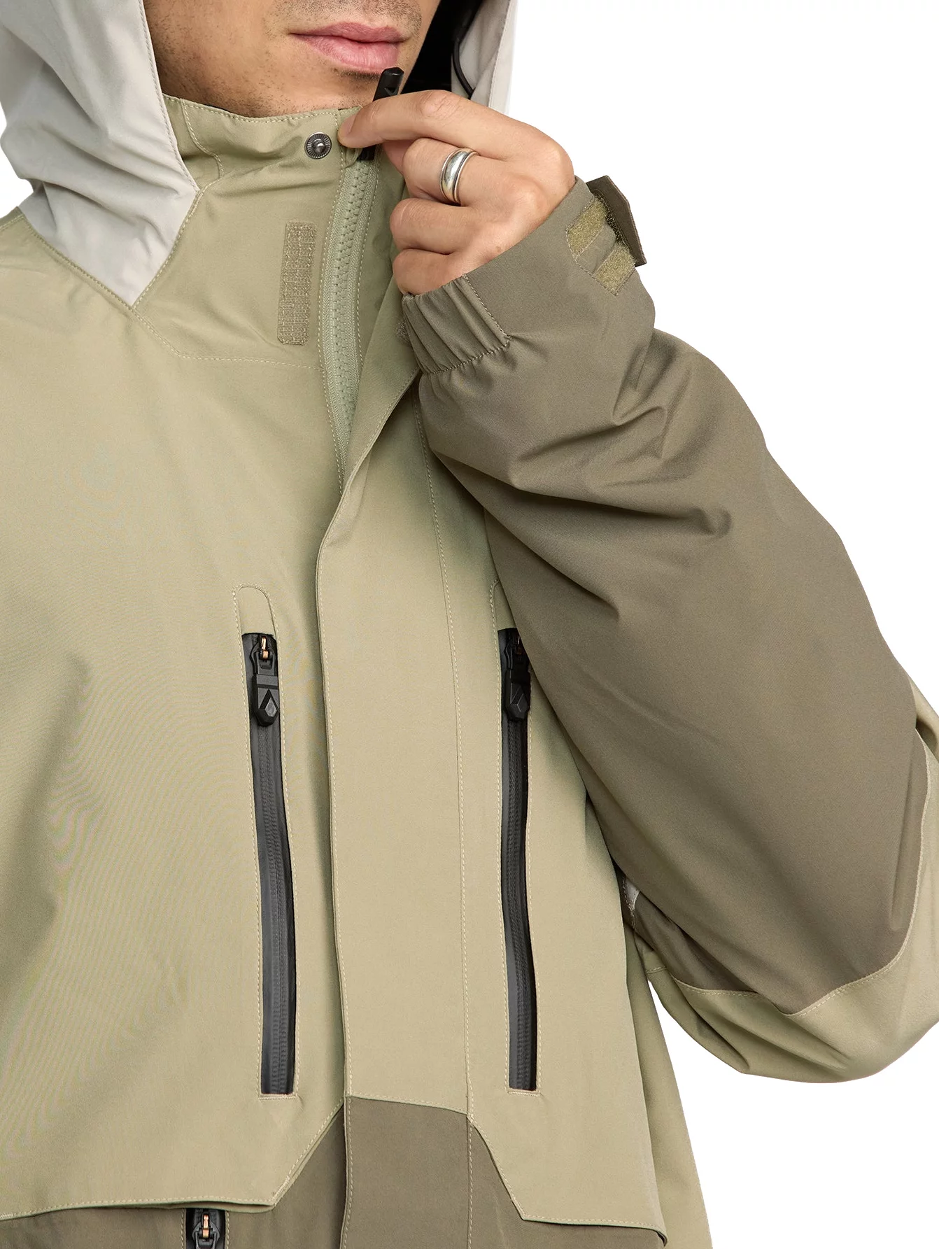 Volcom Range Stretch 30K Jacket - moss green | Tactics