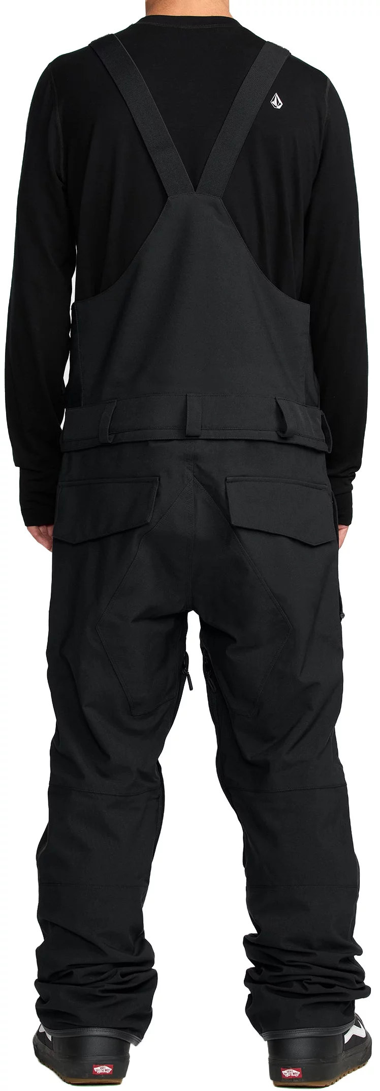 Volcom Roan Bib Overall Pants - black | Tactics
