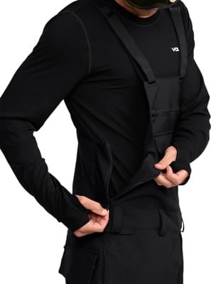 Volcom Roan Bib Overall Pants - black | Tactics