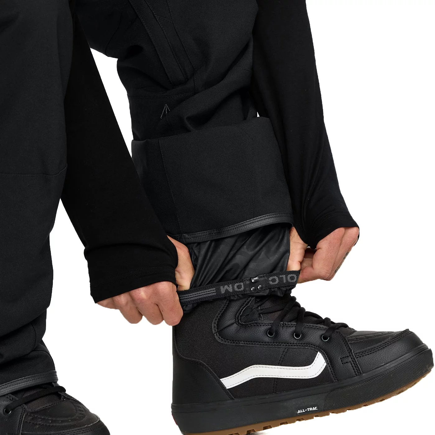 Volcom Roan Bib Overall Pants - black | Tactics