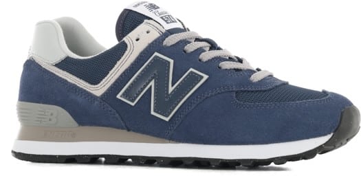 New Balance 574 Shoes - navy/white - view large