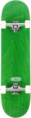 Tactics Shop 8.0 Complete Skateboard - oval logo/green - view large