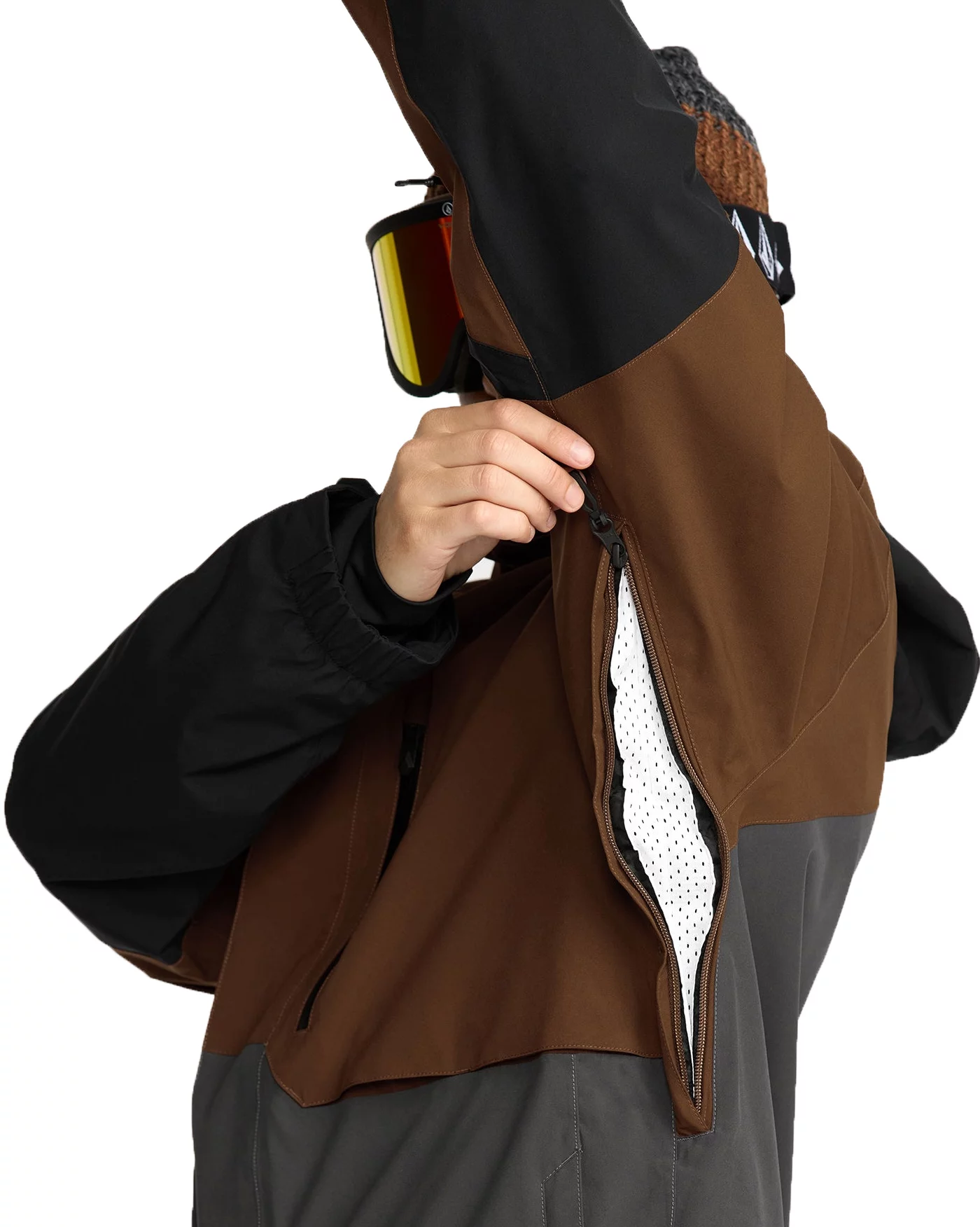 Volcom Range Stretch 30K Jacket - brown | Tactics