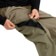 Volcom Kleveland Pants - military - side detail