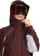 Volcom Women's Stone Smokeshow 20K Jacket - oxblood - detail