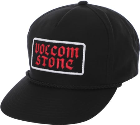 Volcom Heavy Tone Snapback Hat - black - view large