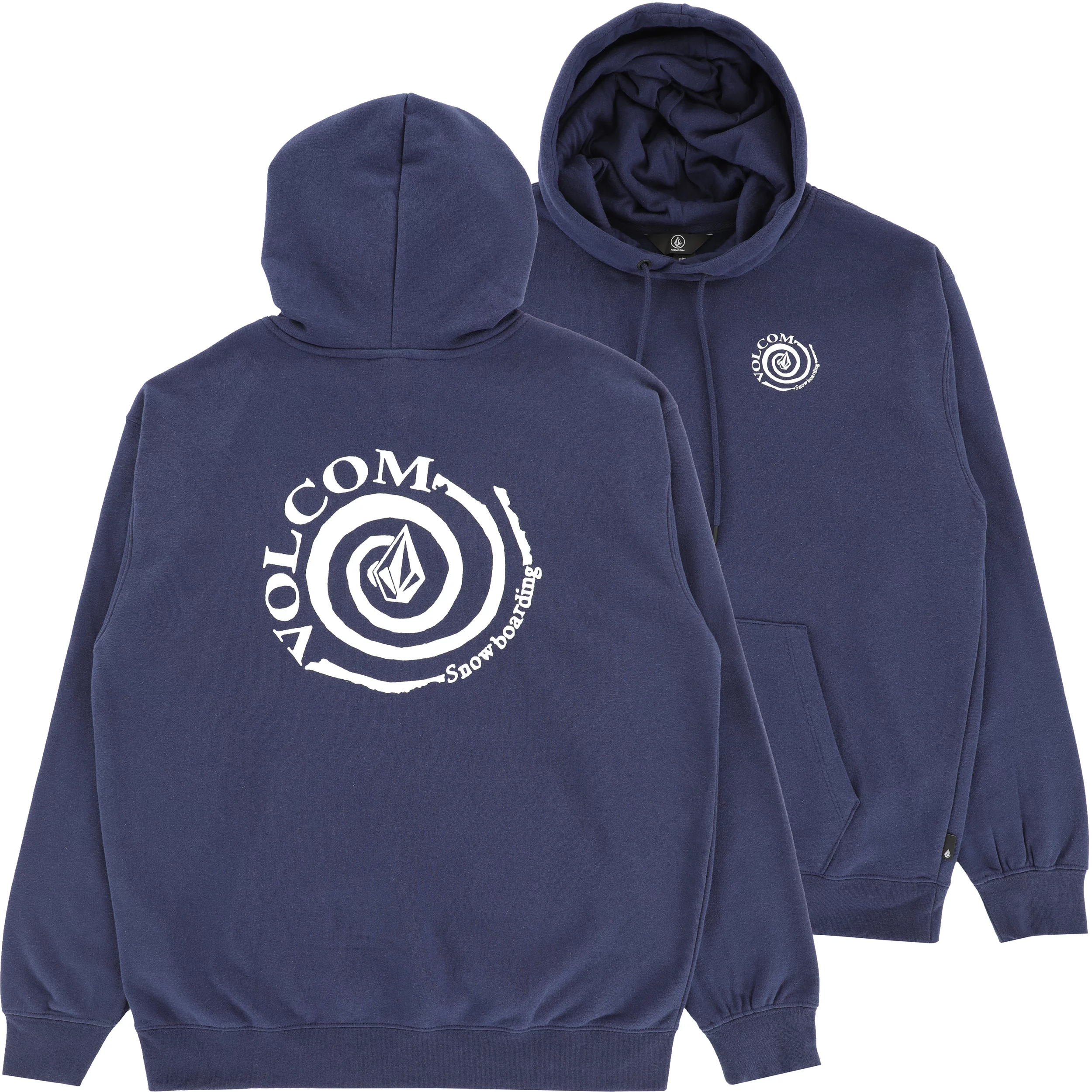 VOLCOM　POLARTEC TECH HOODY　NAVY　M　ボルコム volcom-essential-hoodie-deep-