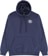 Volcom Essential Hoodie - deep blue - front