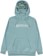 Volcom Women's Riding Hydro Hoodie - arctic blue