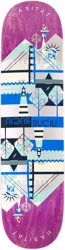 Habitat Suciu Continental Twin 8.375 Skateboard Deck - purple