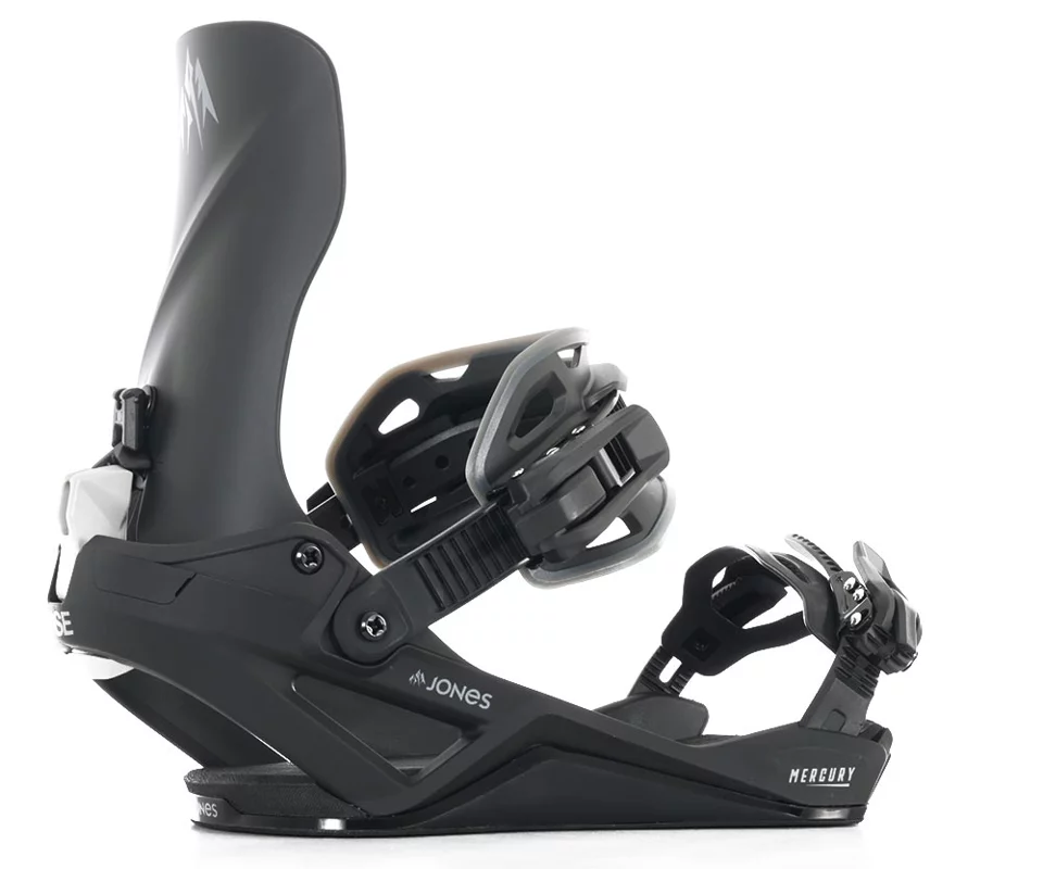 Jones Mercury FASE Snowboard Bindings 2026 - eclipse black | Tactics