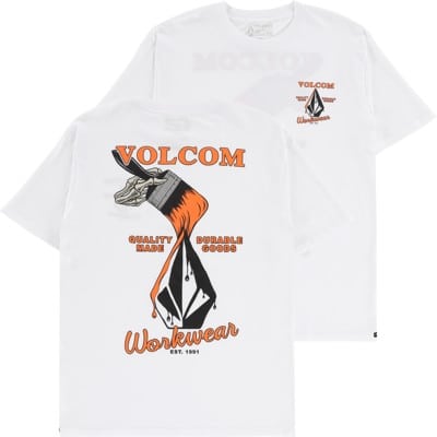 Volcom Enamel T-Shirt - white - view large