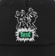 HUF Everybody Get Loose Snapback Hat - black - front detail
