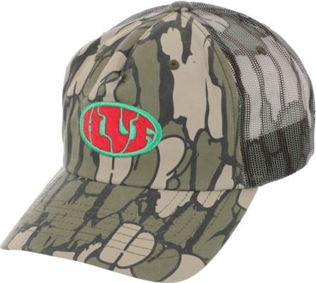 HUF Warped Camo Trucker Hat - muted camo - view large