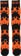 Airblaster Flames Midweight Snowboard Socks - flames - front