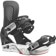 Salomon Dusty Hologram LTD Snowboard Bindings 2026 - black/white